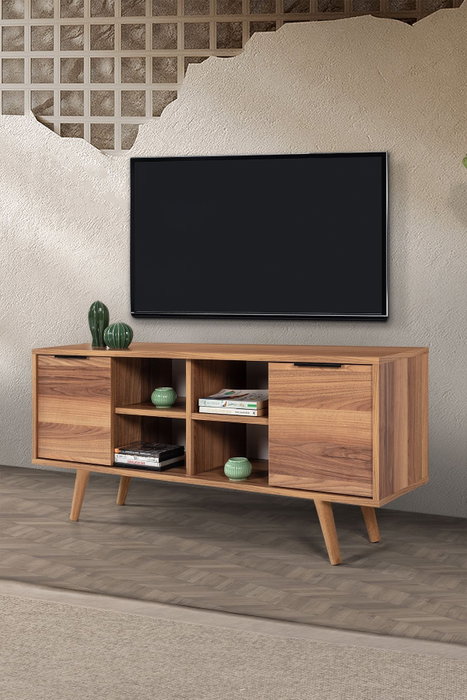Hanah Home Sina 3320 Soporte para TV Nogal